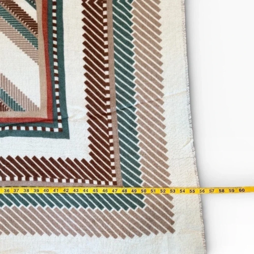 BP‎ Nordstrom Womens Southwestern Geometric Square Wrap Scarf Cowgirl Layer OS